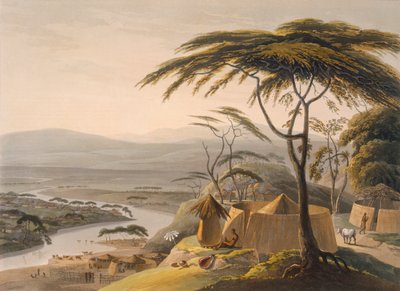 La ciudad de Leetakoo, 1804-05 de Samuel Daniell